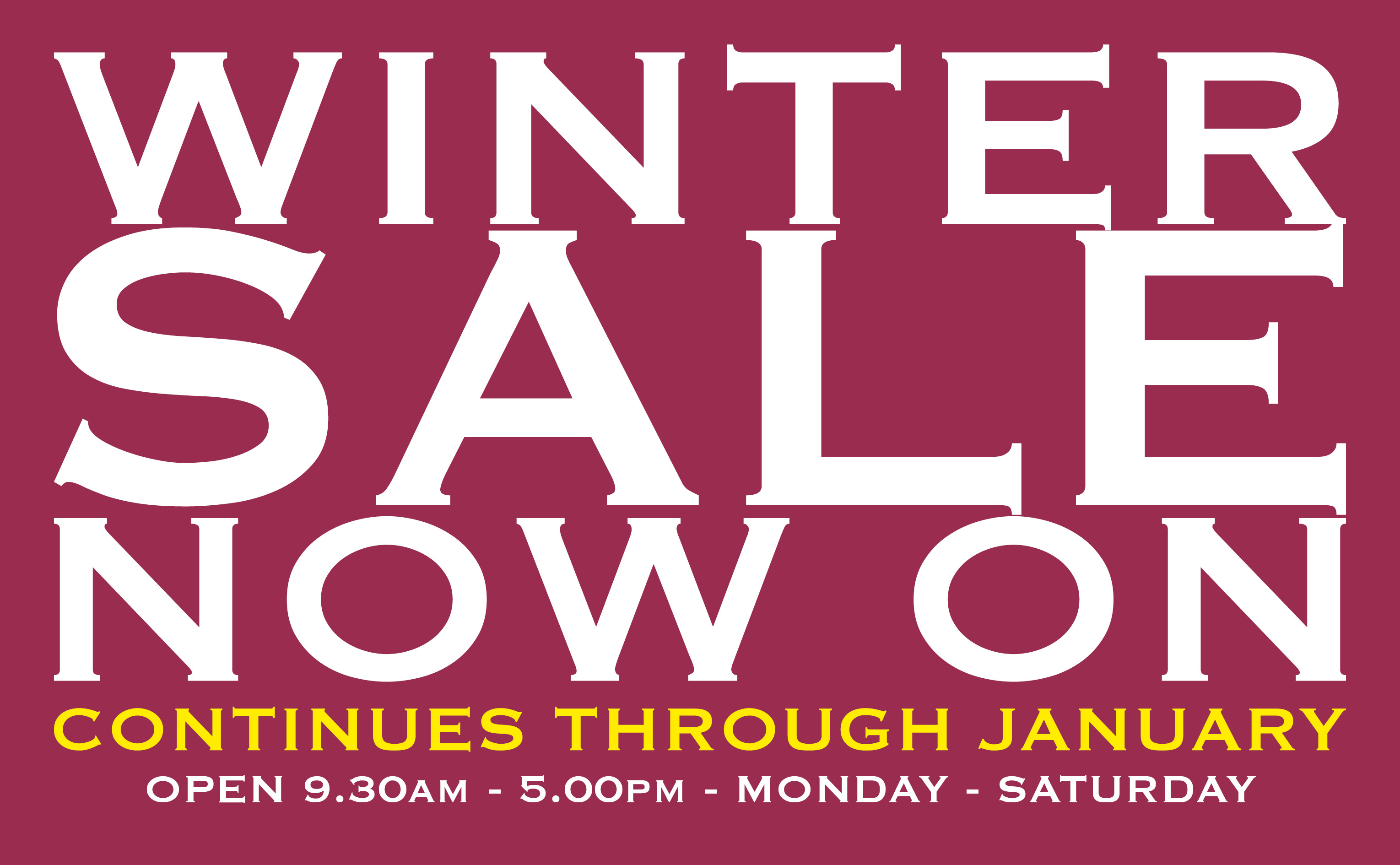 Winter Sale 26