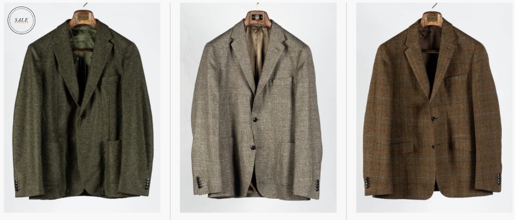 Spring menswear collection at Chas Baker